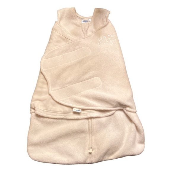 HALO MicroFleece Sleepsack Swaddle Adjustable Wearable Blanket Ivory Cream NB - Picture 1 of 10